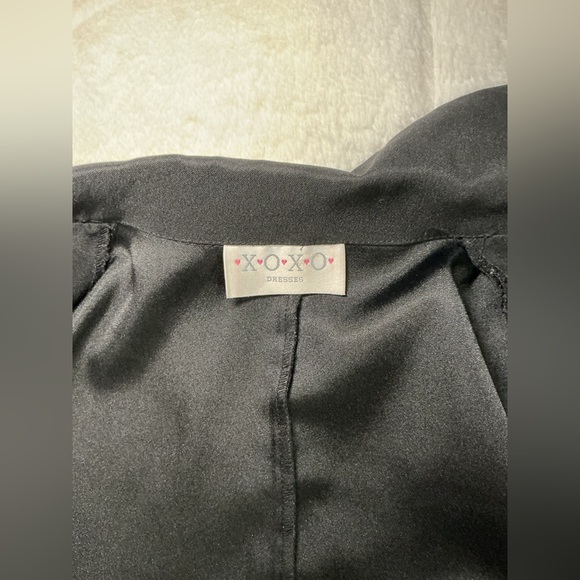 Vintage XOXO lightweight Black Women's Coat - Picture 5 of 8